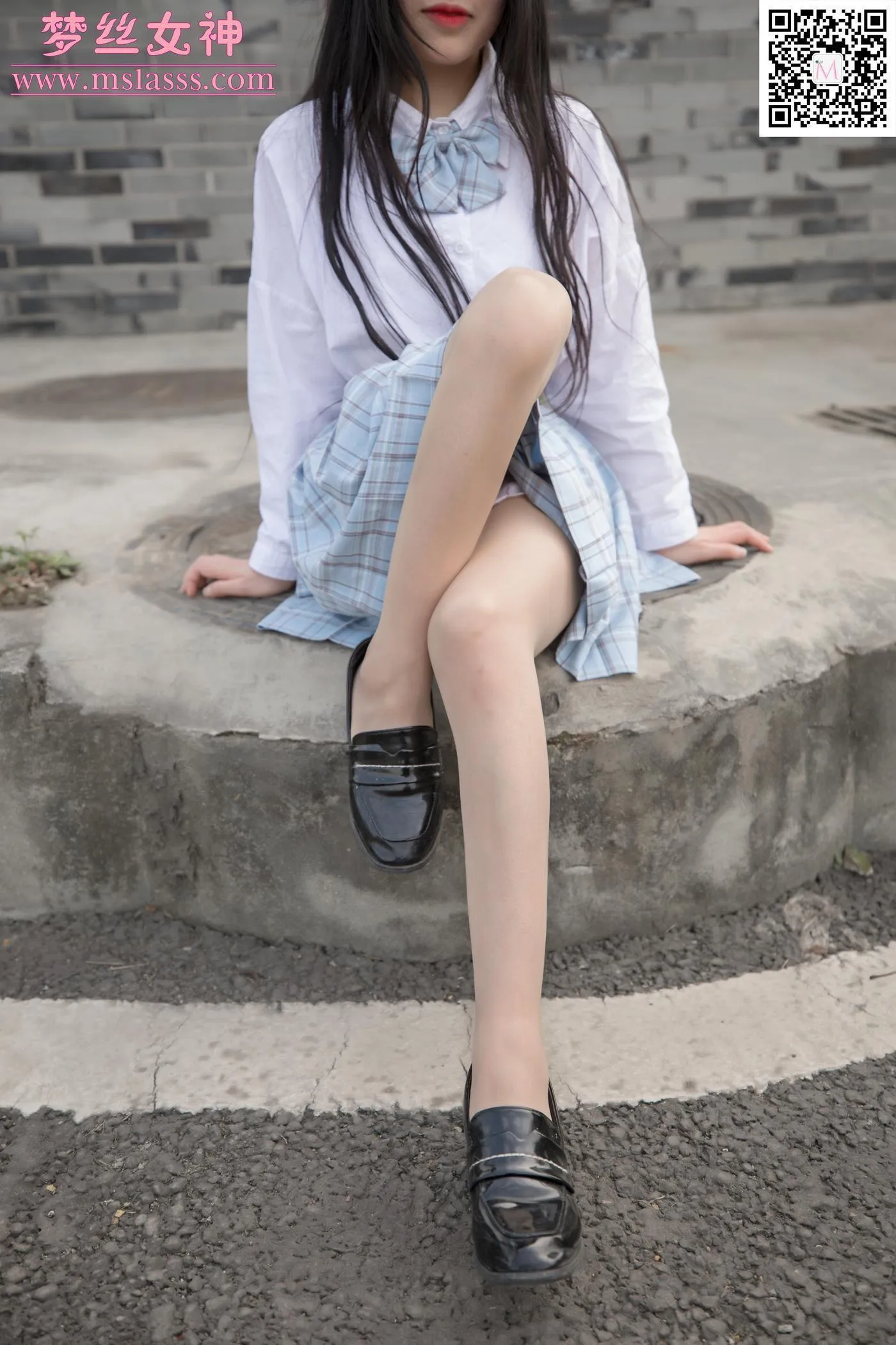 [MSLASS梦丝女神] 2020.03.22 NO.102 仟仟 JK小女神[23] [41P]插图5